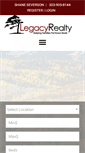 Mobile Screenshot of legacyrealtyonline.com